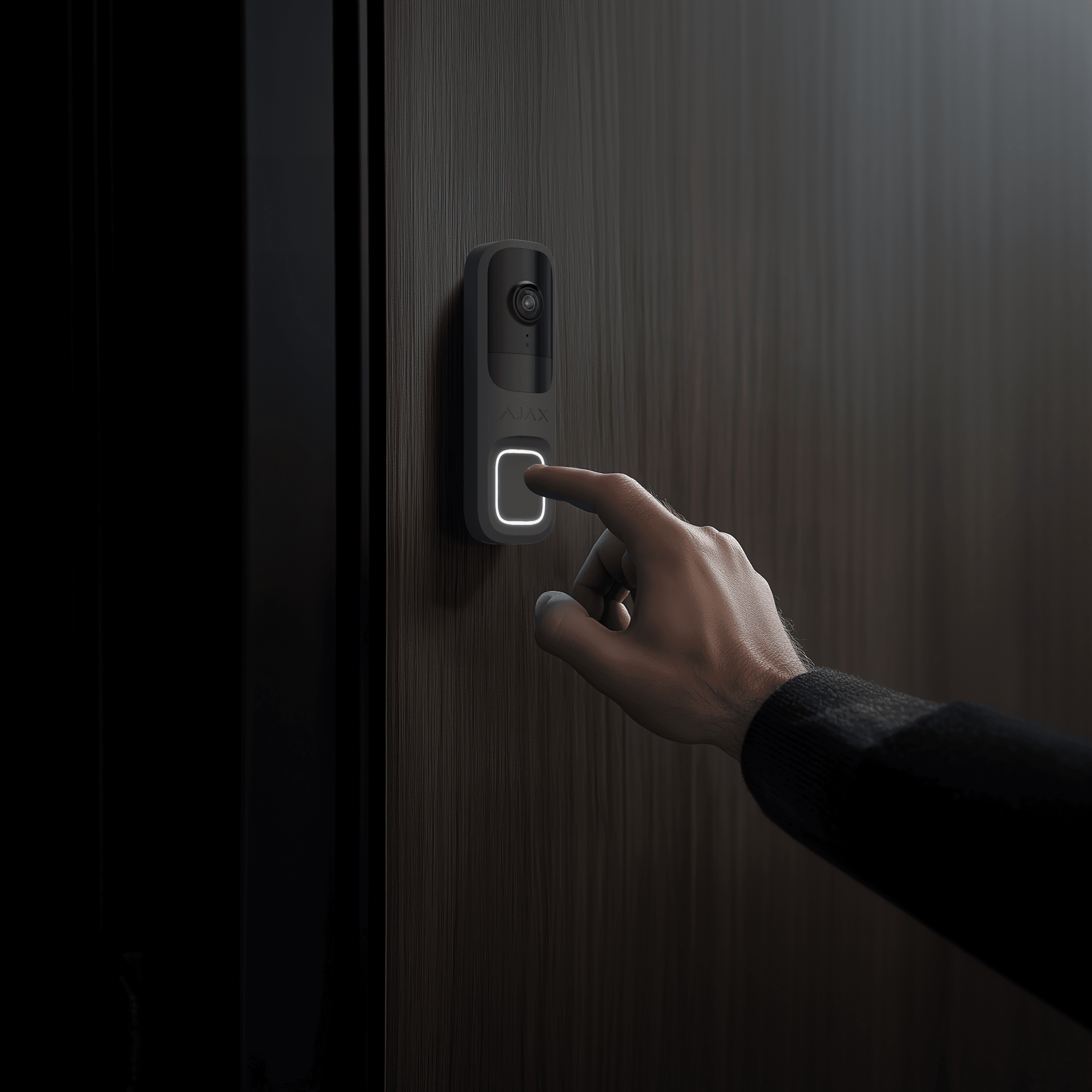 Videodoorbell nachrüsten an einem modernen Hauseingang