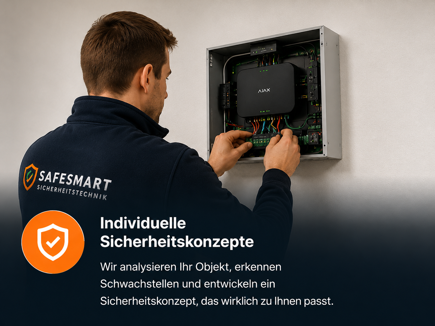 Individuelle Sicherheitskonzepte und Alarmanlagenplanung von Safesmart