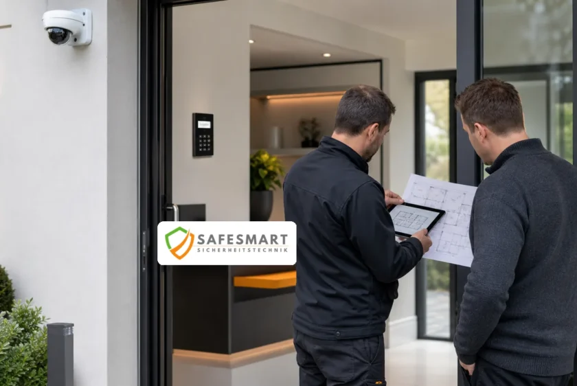 Safesmart Beratung zu Alarmanlage Videoüberwachung und Zutrittskontrolle