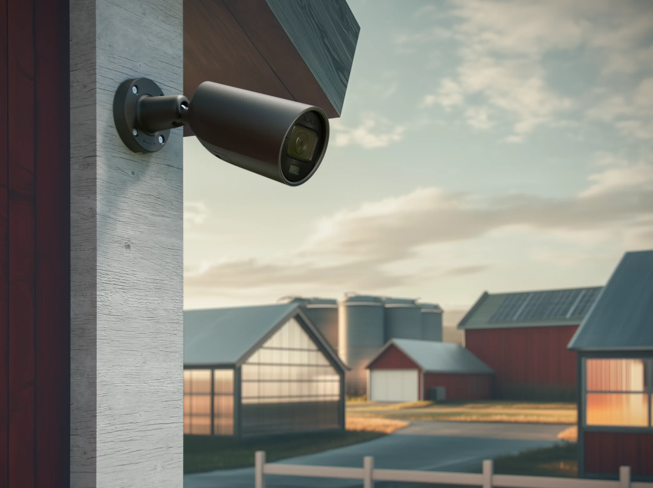 AJAX Videoüberwachung an einem landwirtschaftliches Objekt – Beispielbild für Bottrop