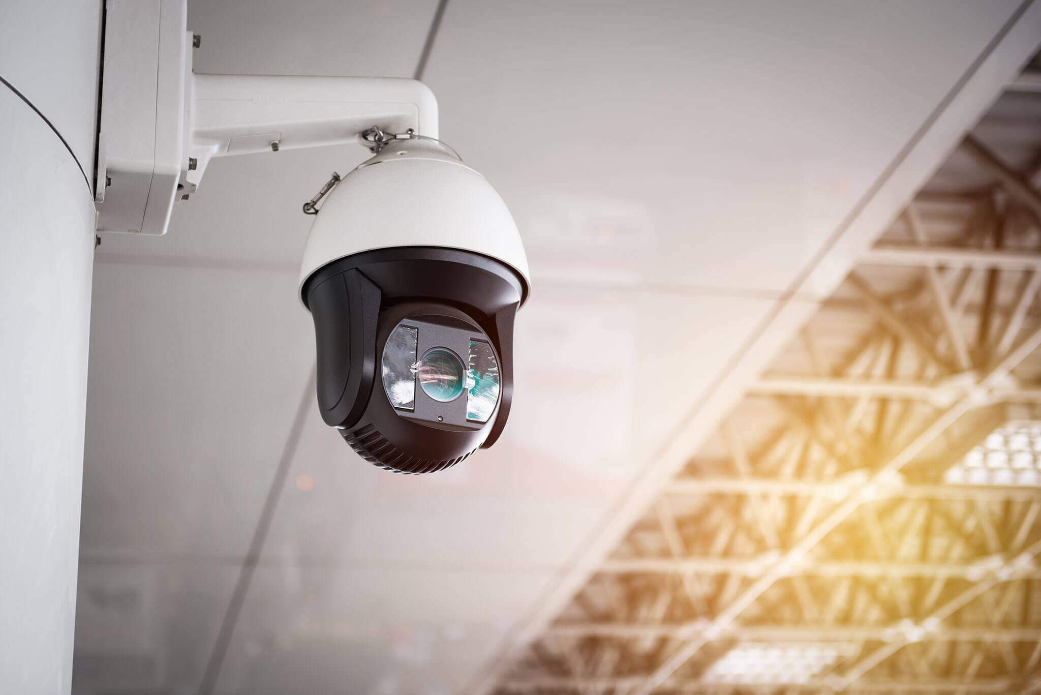 camera Kamera im Innenbereich eines Gewerbeobjekts